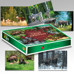 Puzzle - Świat zwierząt SSAKI 5x54 elementy