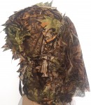 Kominiarka , nakrycie głowy 3D w kamuflażu leśnym z maską