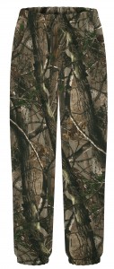 Spodnie dresowe w kamuflażu leśnym real bawełna